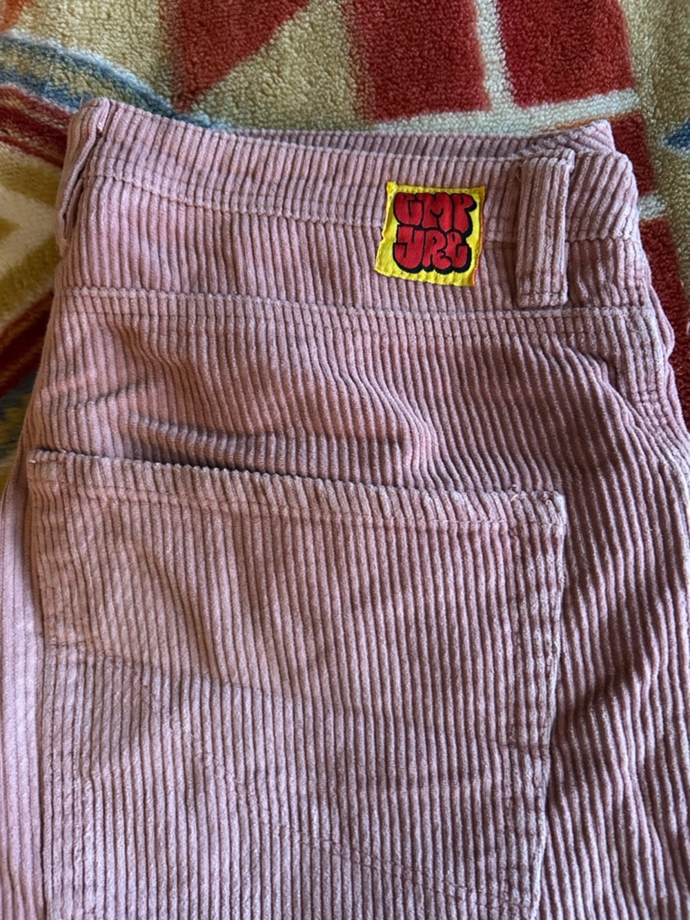 Empyre Pink Corduroy Waistband Pants - Picture 4 of 6